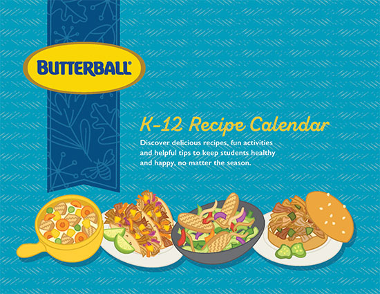 K-12 Recipe Calendar