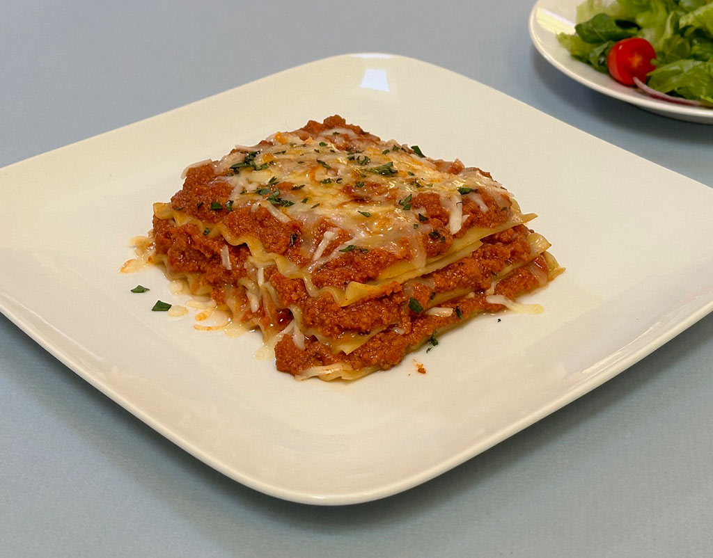 Lasagna with Turkey Meat Sauce