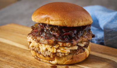 Pimento & Tukey Bacon Jam Smashburger