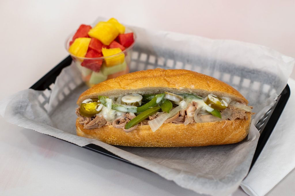 Spicy Turkey Philly Cheesesteak