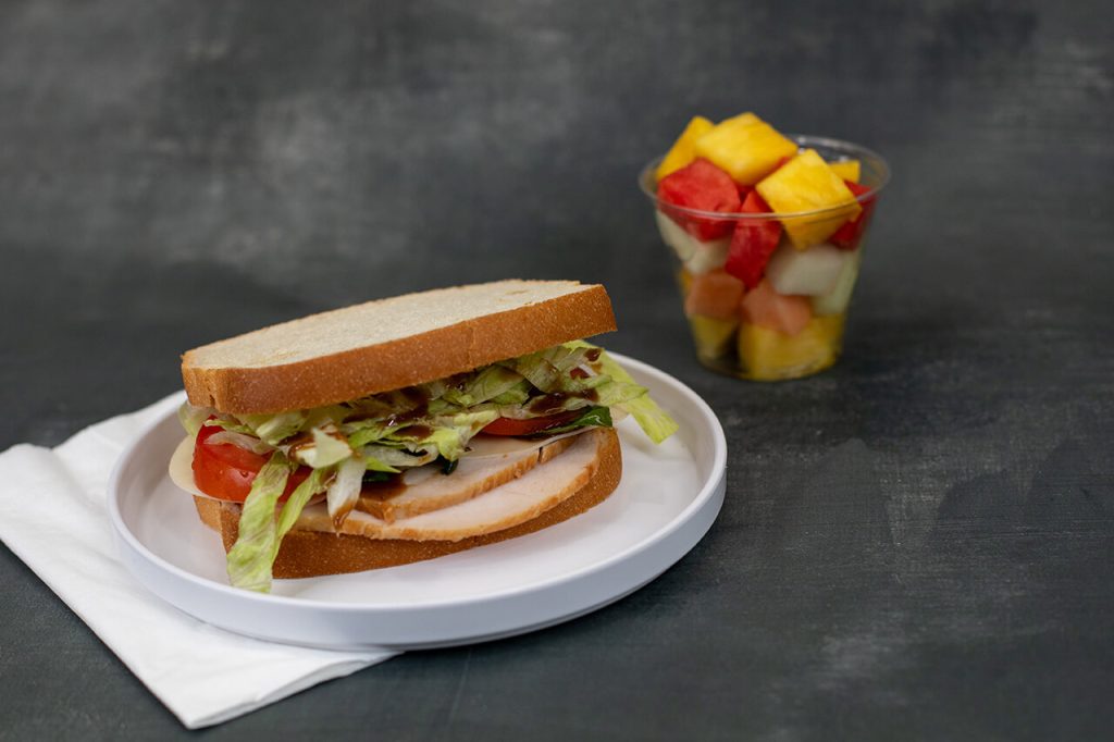 Turkey Caprese Sandwich