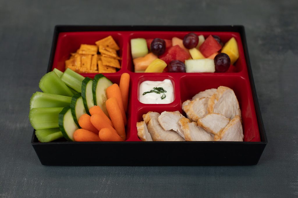 Turkey & Cheese Cracker Crunch Bento Box