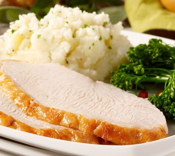 K-12 Ready to Cook, Skin-On Turkey Breast Roast, Cook In Bag