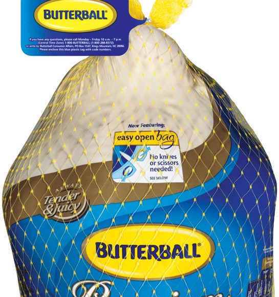 Butterball Frozen Turkey 16-20lb - USDA Grade A