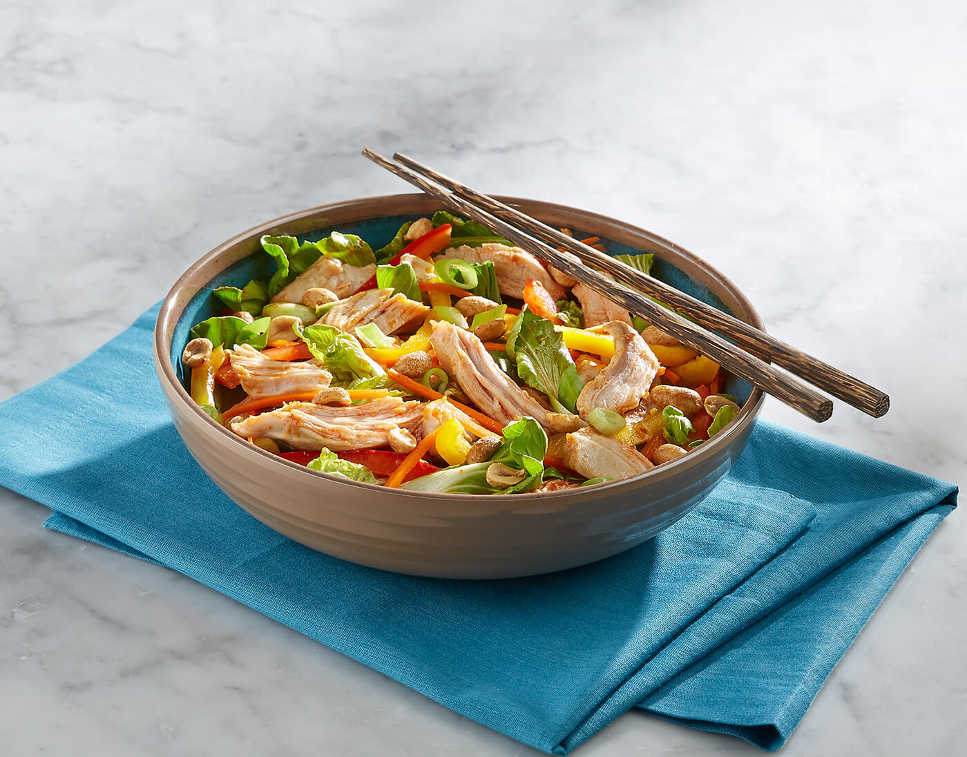 Kung Pao Turkey Salad image