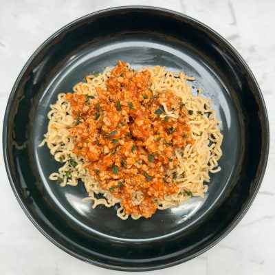 Turkey Marinara Ramen